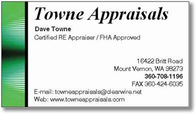 Dave Town Biz Card