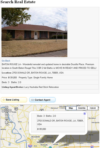 baton rouge real estate search