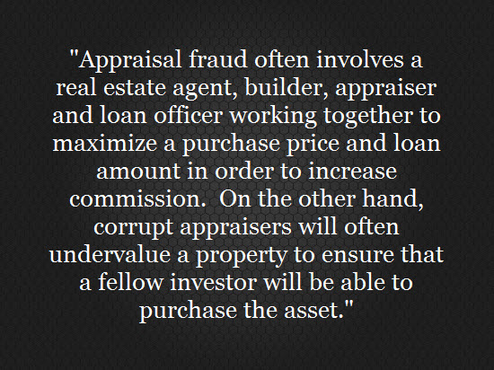 appraisal fraud warning