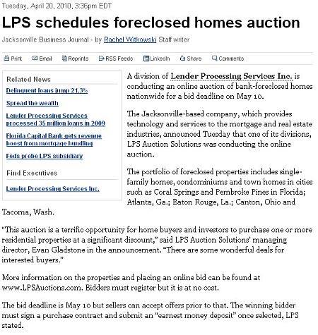 lps schedules baton rouge foreclosure auction