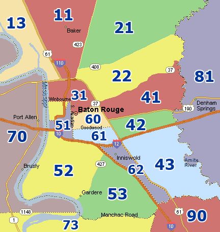 gbrmls Baton Rouge Map
