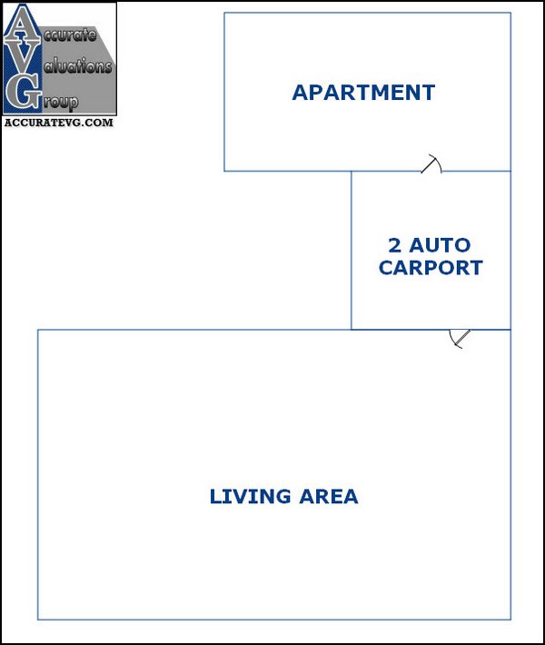 why apartment is not living area square footage