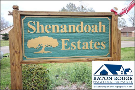 Shenandoah Estates Entrance Signs Baton Rouge 2012